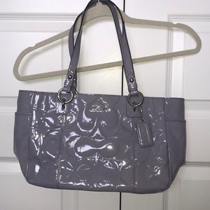 | COACH | Vinyl Purple Coach Purse